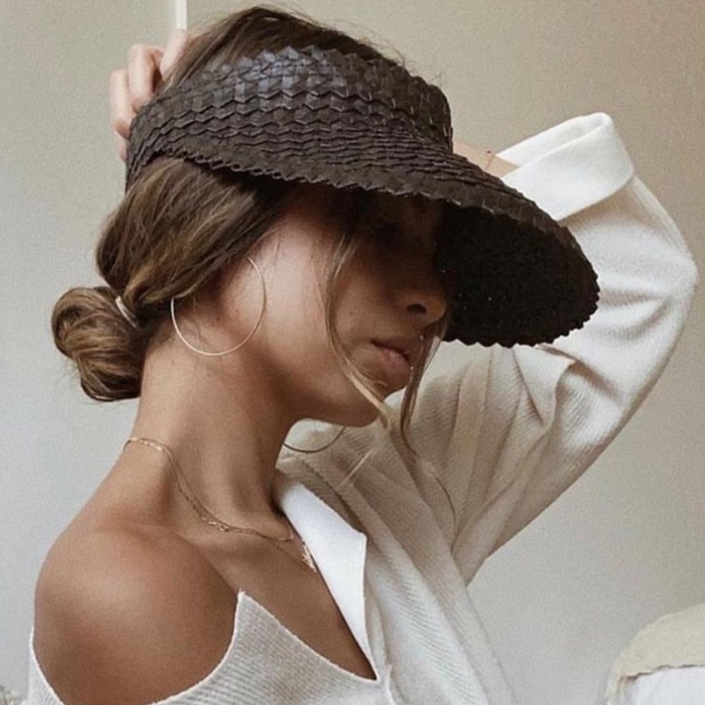 Black Visor hat